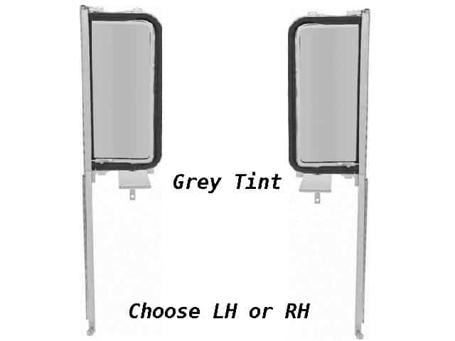 55-57 Chev: Vent window assemblies - GREY GLASS (ea)